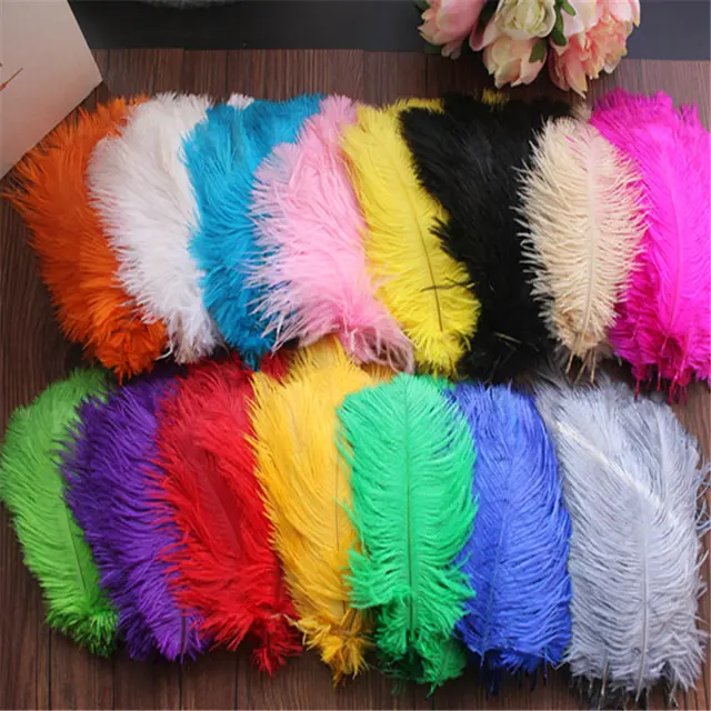 Factory wholesale cheap price Natural ostrich feather for wedding Centerpieces decoration