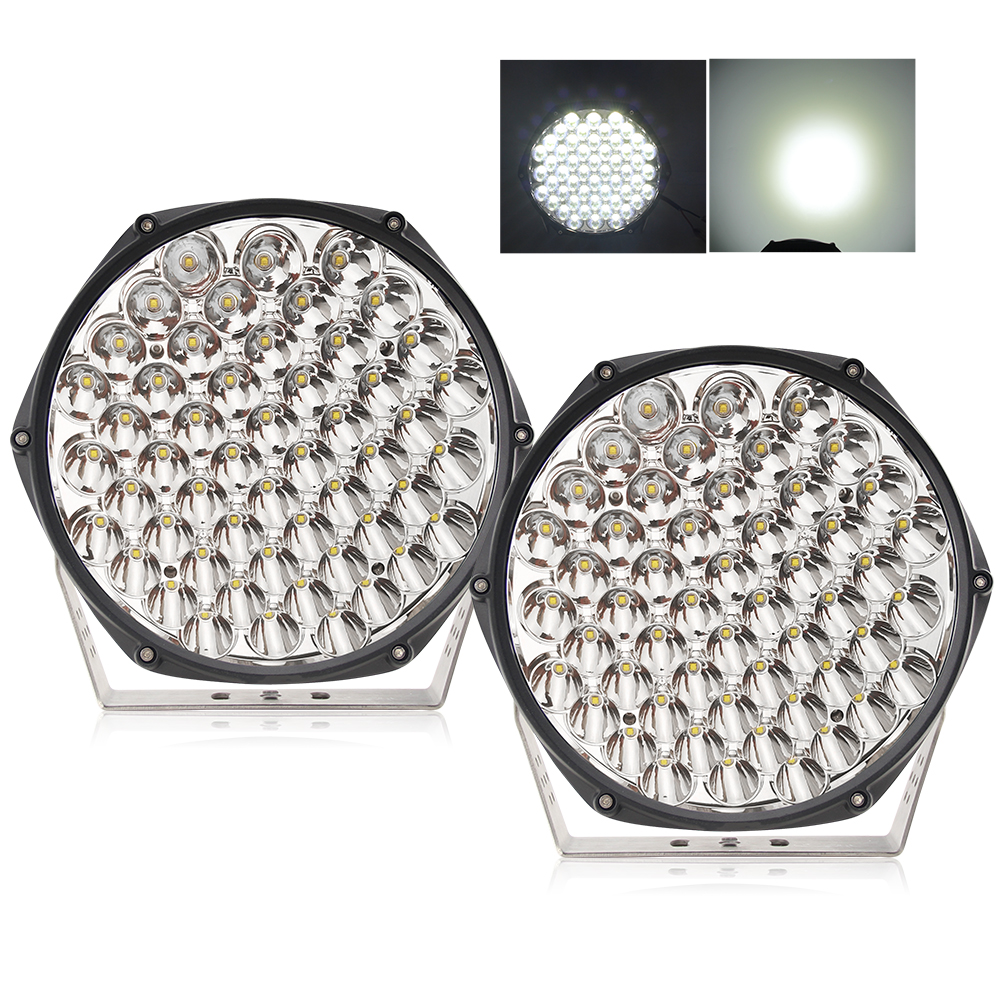 Высокая мощность 96W 185W 260W Led вспомогательный пятно дальнего света внедорожные 4х4 9 дюймов светодиодная фара дальнего света