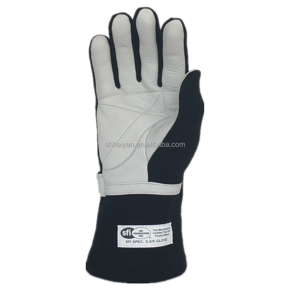 Flame Retardant SFI Auto Racing Gloves