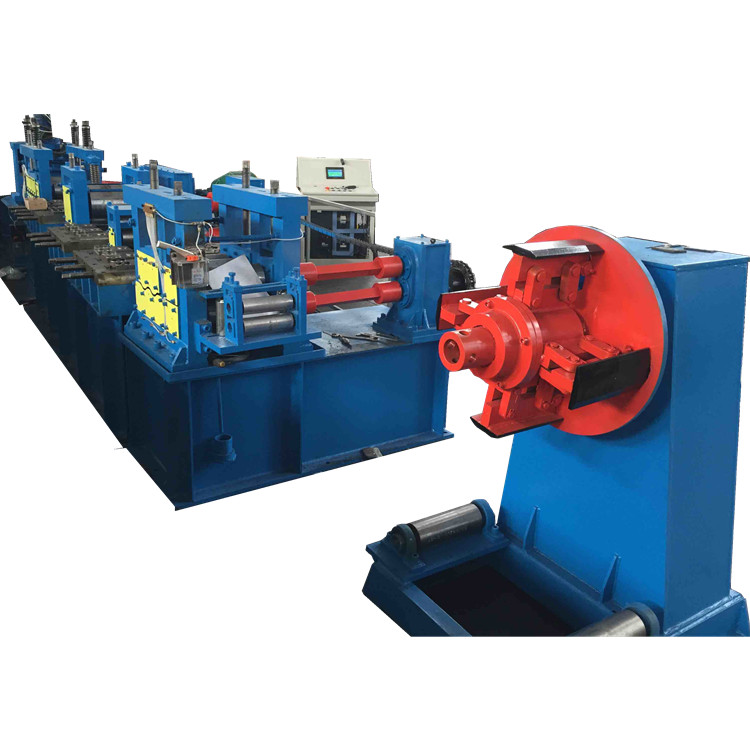 china hot rolled steel bar flattening and cut to length machine