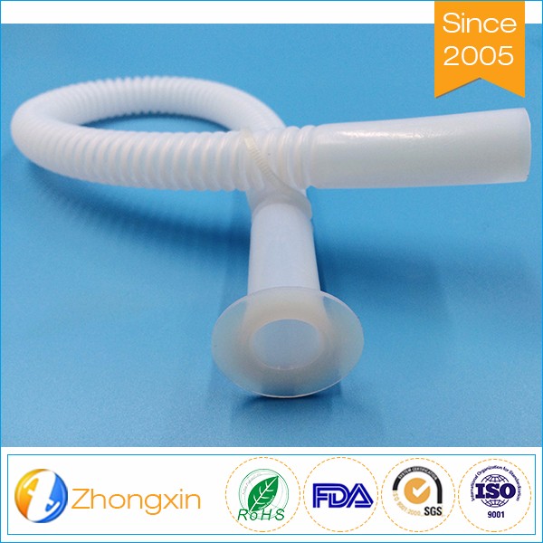 Гибкие гофрированные PTFE трубки для химической промышленности трубки