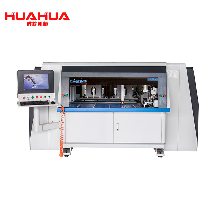 HUAHUA SKS-1200 guangdong пятисторонний сверлильный станок с ЧПУ