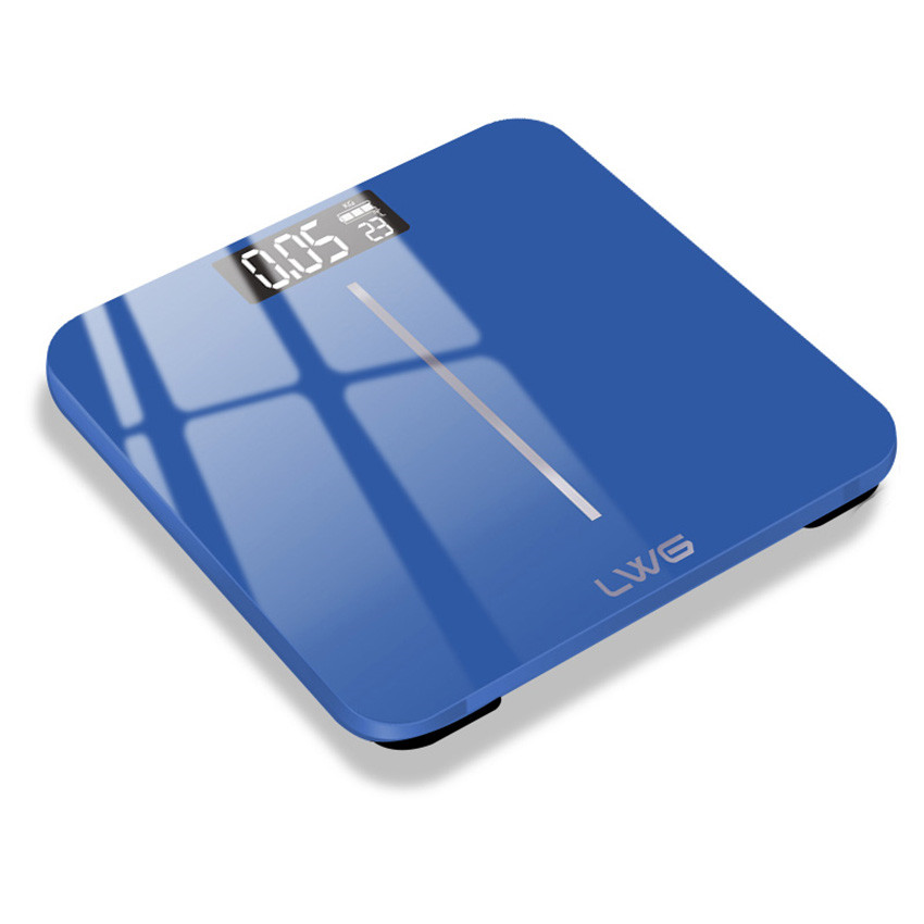 Hot style convenient human glass body digital bathroom weighing scale