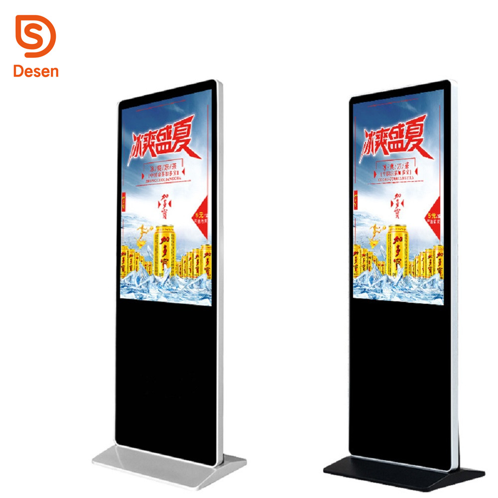 32 дюймовая наружная напольная подставка digital signage Тотем рекламы lcd киоск для маркетинговый рекламный дисплей