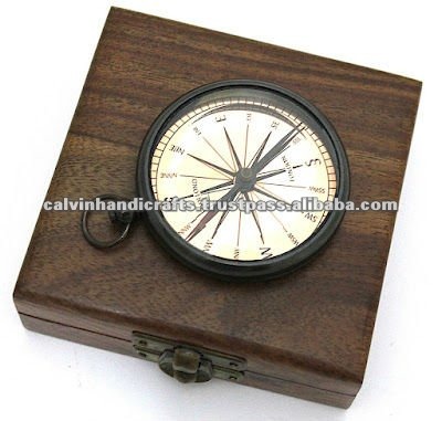 Nautical Brass compass SLIM pendant/ Nautical Pendant Lance COMPASS FOR PENDANT CHCOM536