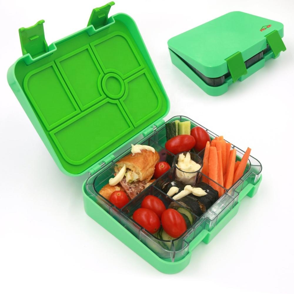 Оптовая продажа пользовательские еда класс школы Обед bento box, Дети коробки для обедов с отсеком еды и закуски