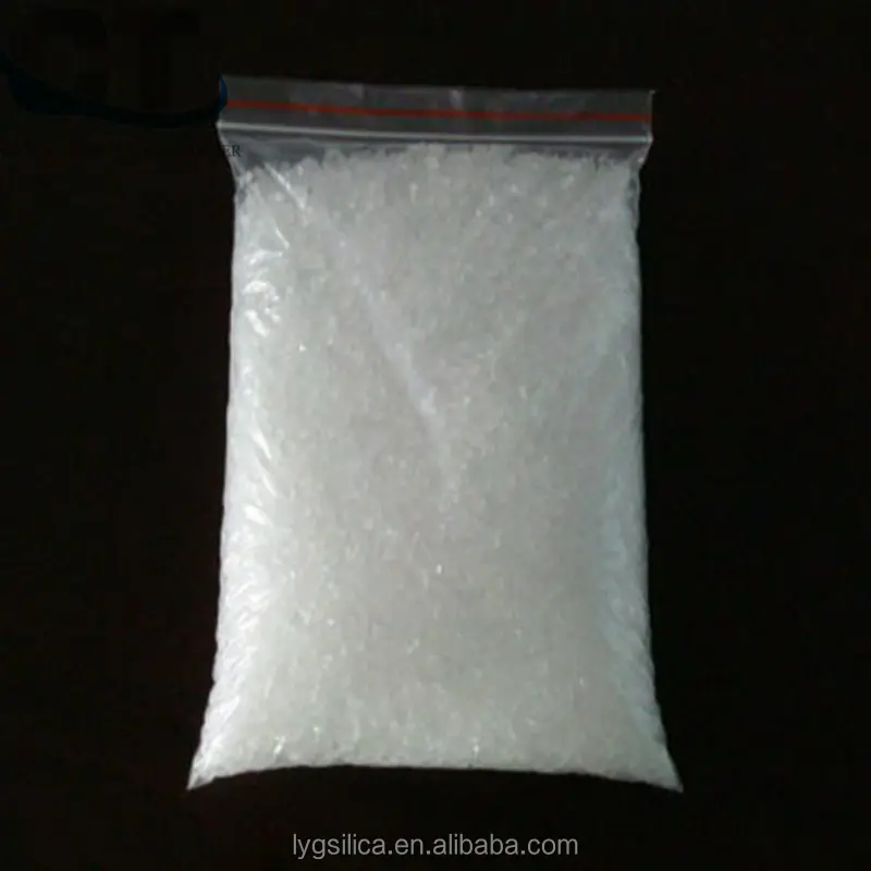 99.9% SiO2 High Purity Fused Silica Melted Quartz Sand for Electronic Sealing Material