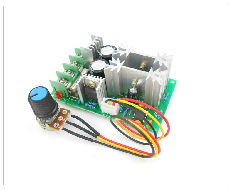 DC10-60V PWM HHO RC контроллер регулятора скорости двигателя 20A