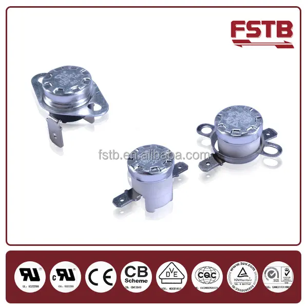 FSTB KSD301 One Shot Bimetal Toast Thermal Fuse 250v For Toaster