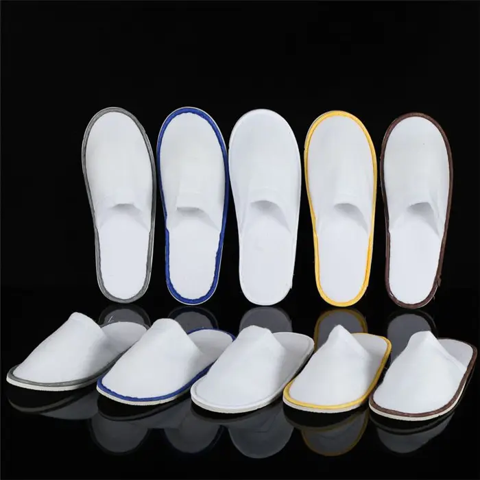 Indoor home hospitality beauty salon Hotel Plush disposable slippers