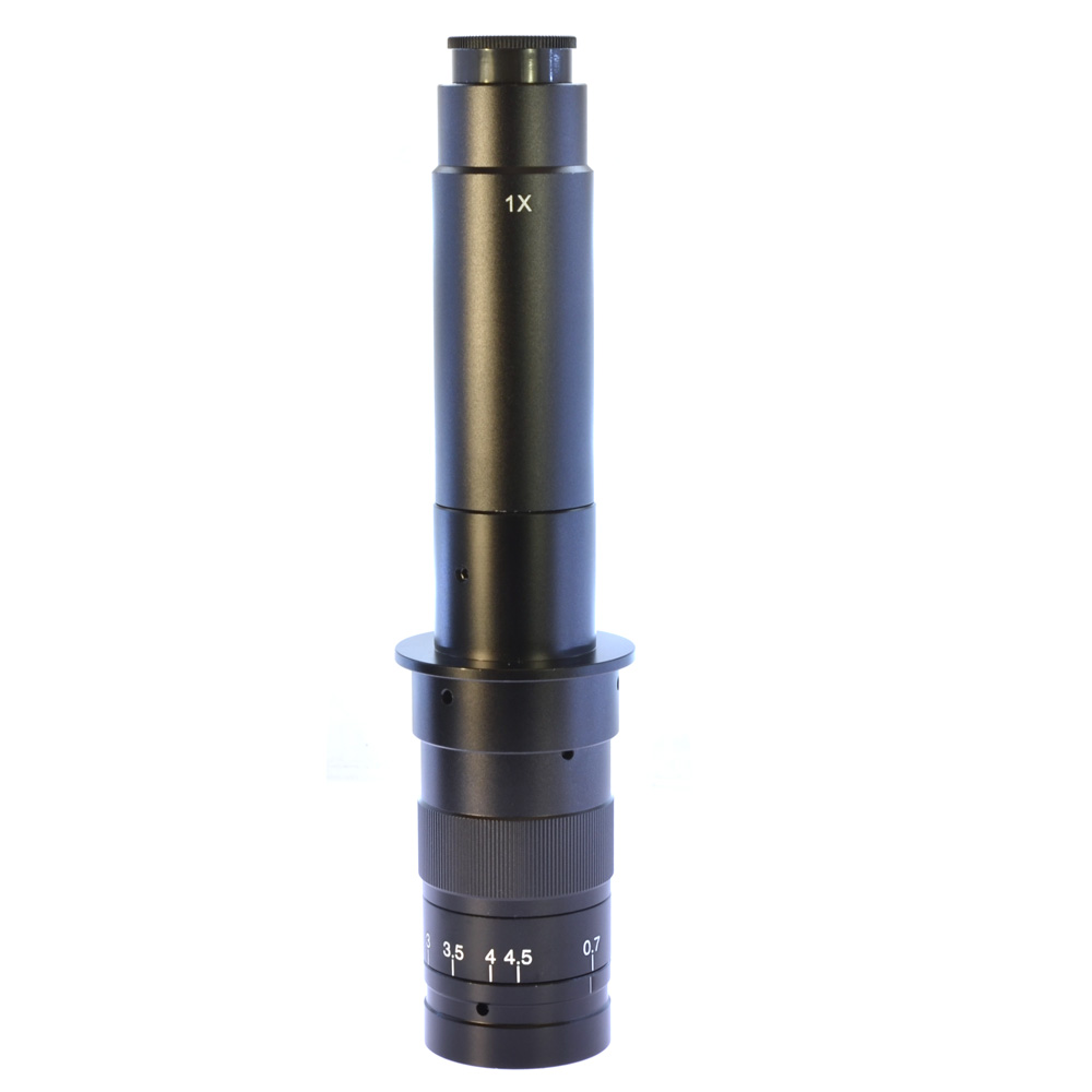 HAYEAR Max 300x Zoom C-mount стеклянный объектив адаптер 4.5X адаптер для промышленности микроскоп камера окуляр Лупа