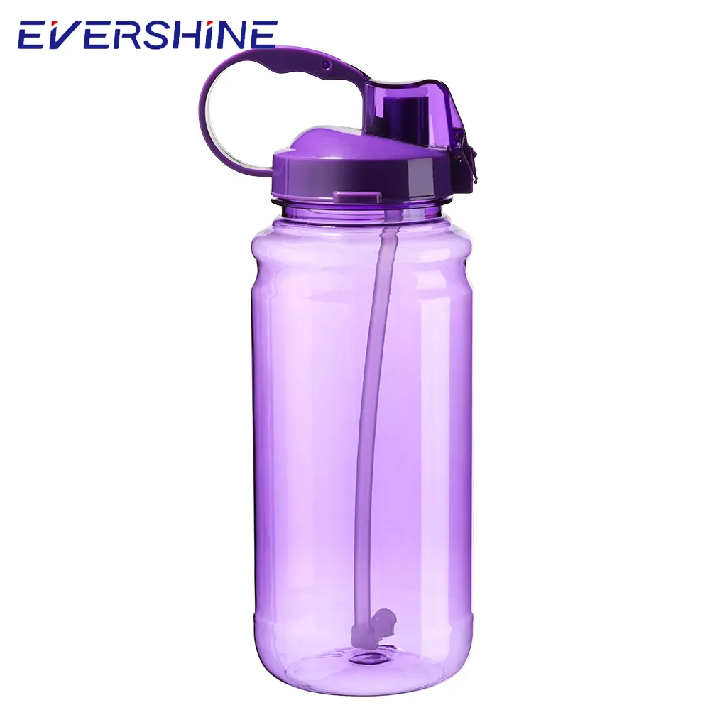 Water Bottle Tritan Customized Cheap Price Bpa Free Outdoor New Flip Top 2000ML Tritan Plastic Sport Water Bottle Travel