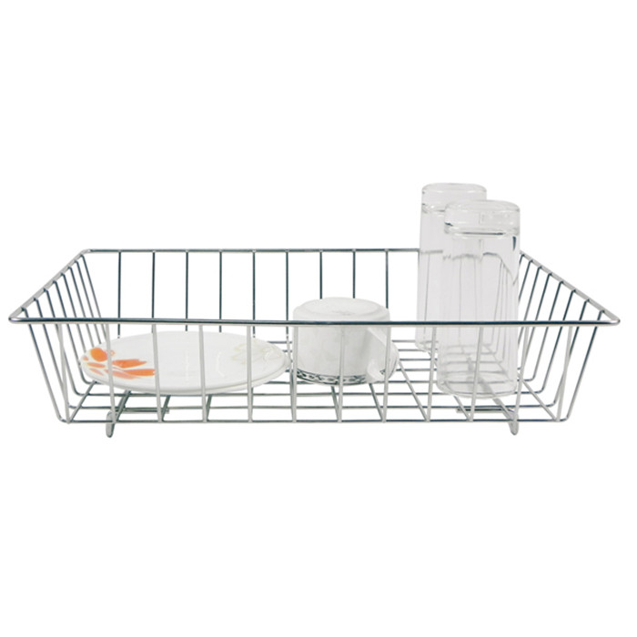 Wholesale Kitchen shelves organizer Stainless Steel Metal Storage Dish wire Rack Holders kitchen dish drying rack