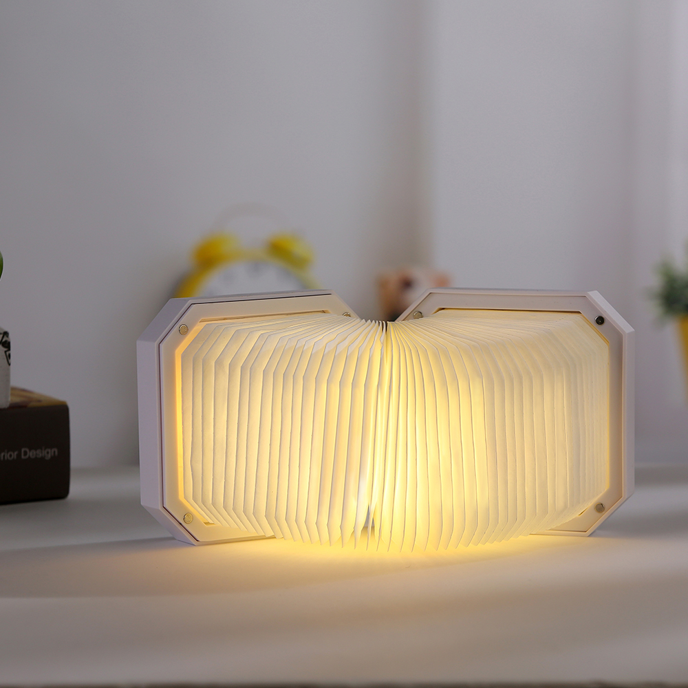 Светодиодная гибкая лампа-книжка, bluetooth-звуковая лампа с bluetooth-динамиком
