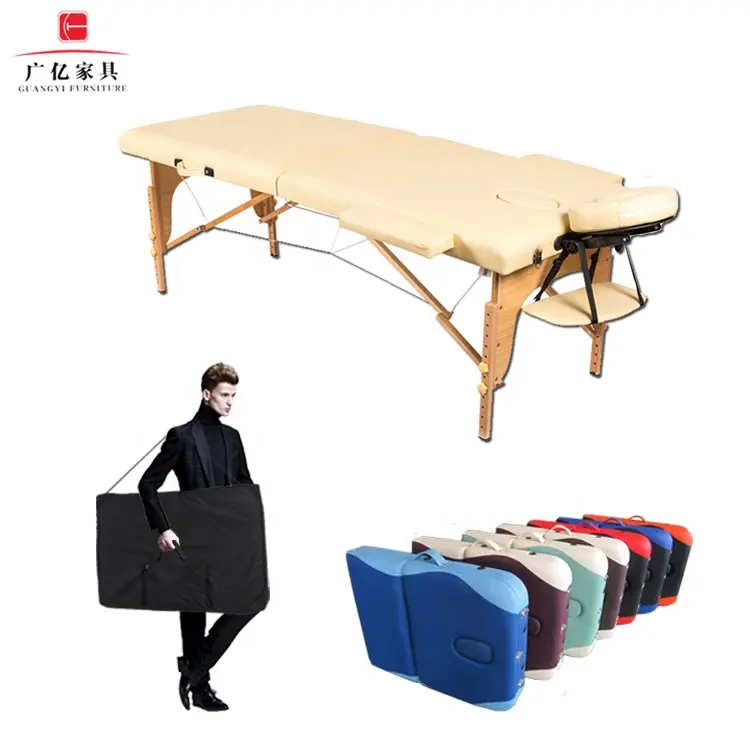 Guangyi Portable massage table,massage table,wood massage table