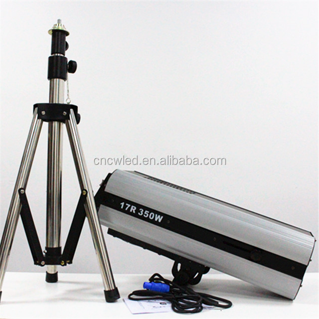 17R Follow Spot Stage Lighting 350W Led Auto Follow Light