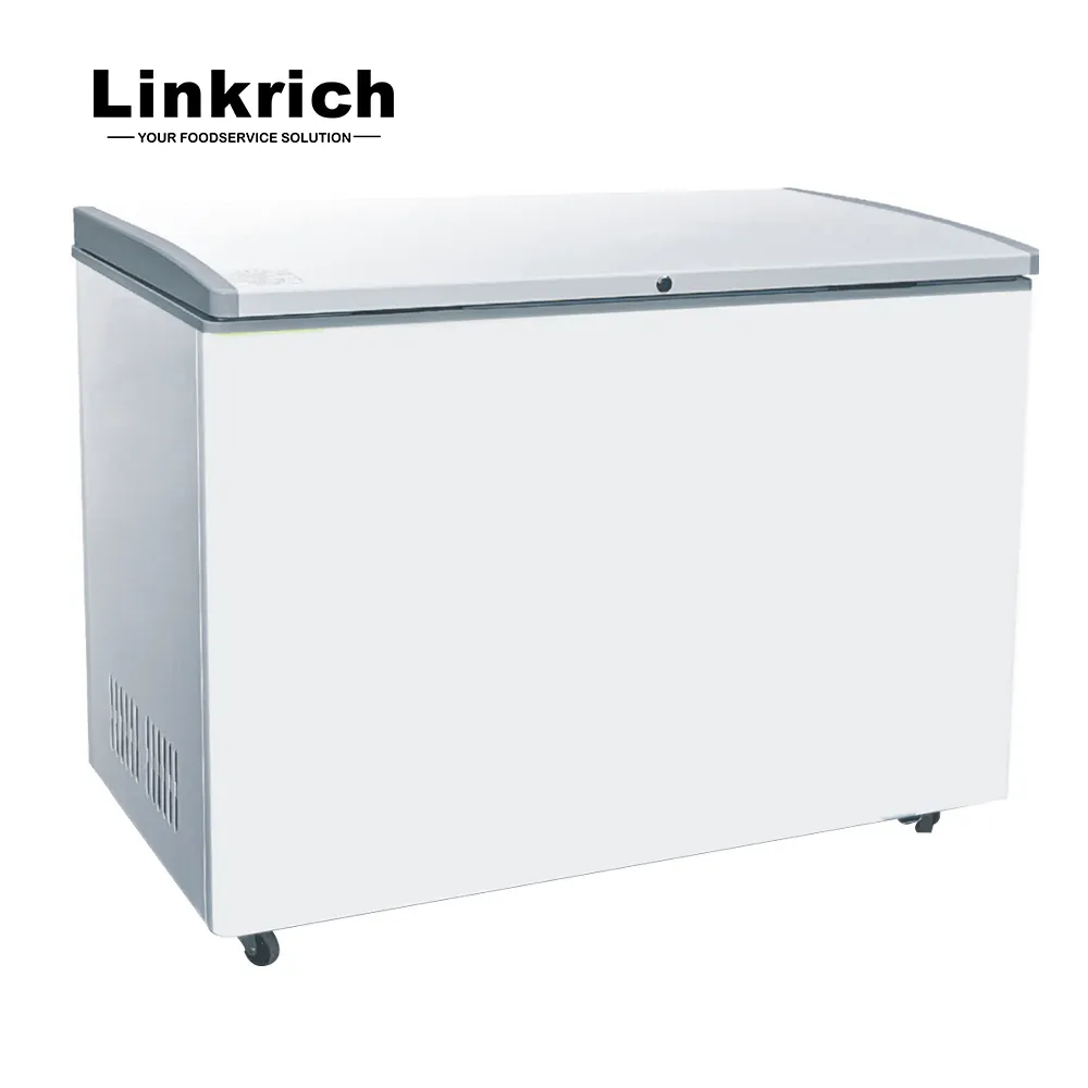 Linkrich Cooling Freeze Refrigerator Restaurant Supermarket Fefrigeration Equipment Chest Freezer For Frozen Food