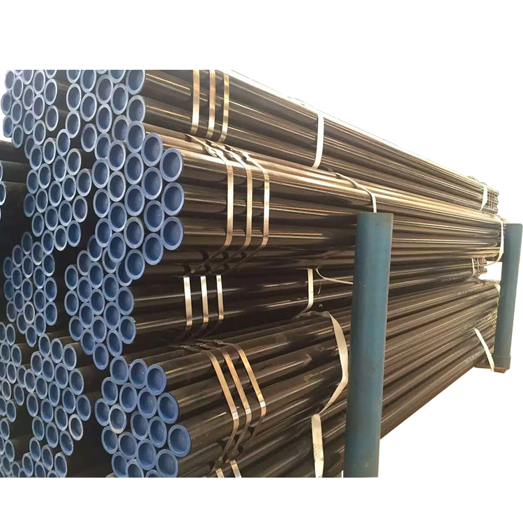 ASTM A106 гр. б черная живопись горячекатаные трубы MS