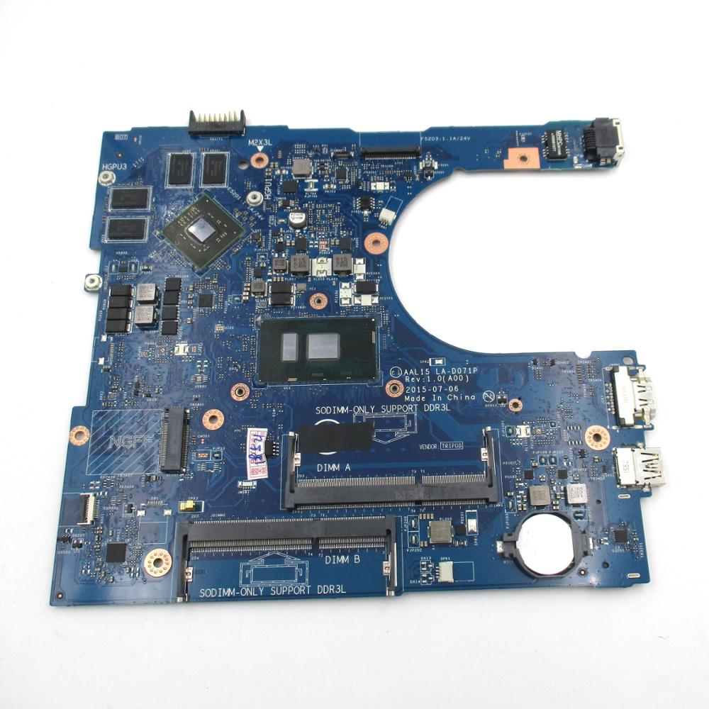 Материнская плата для ноутбука Dell inspiron 5559 i7 LA-D071P