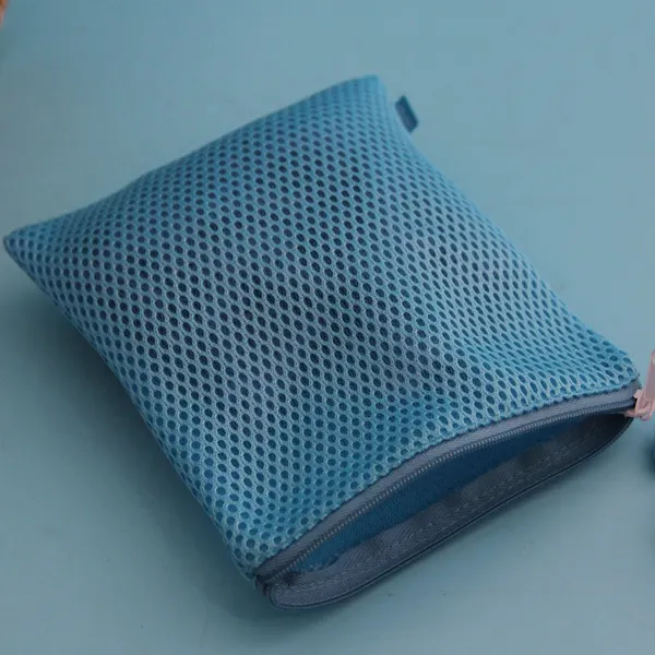 wholesale mesh fabric underwear lingerie socks wash bag