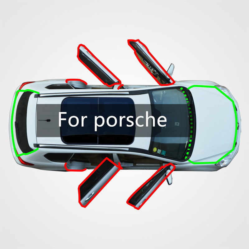 Подходит для porsche Cayenne / 718 / Macan911Cayman Автомобильная изоляционная Пылезащитная прорезиненная полоса