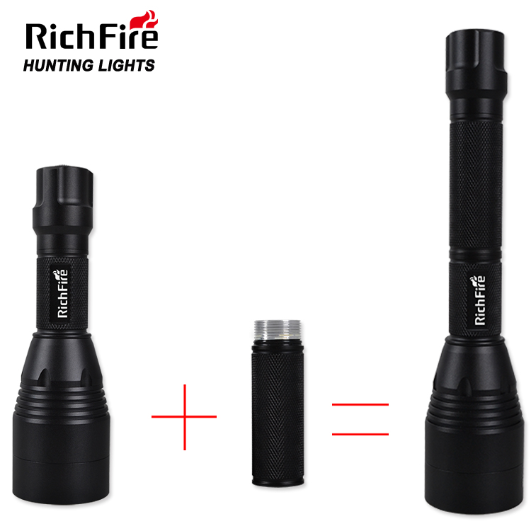 RichFire SF-396R красный Охота ночного видения LED увеличивающий охотничий фонарик