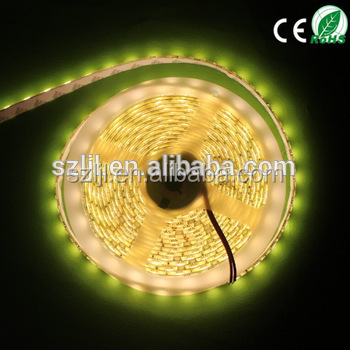 Желтый IP65 Крытый светодиодные полосы SMD гибкие светодиодные полосы света 3528 60d 12 В