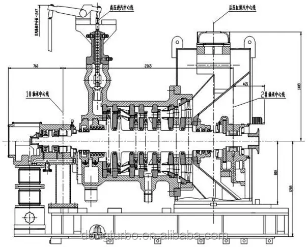 2-25m low head Bulb Turbine