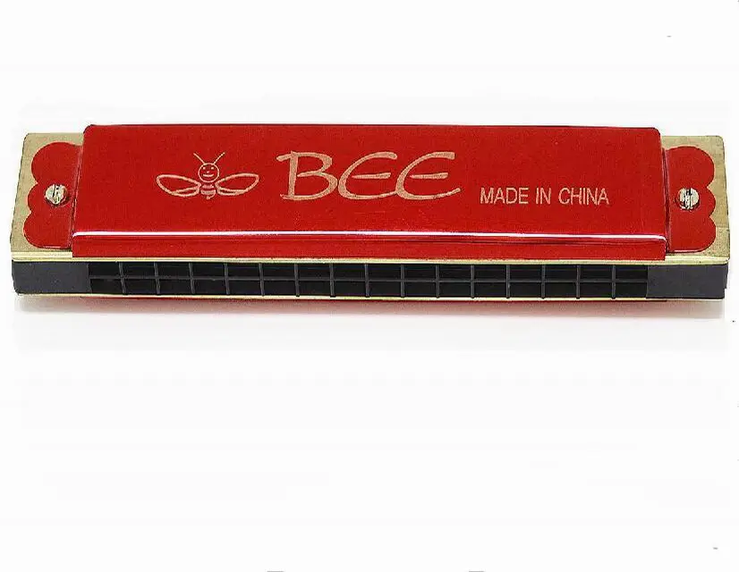 DF16-1 BEE brand 16 hole study harmonica toy harmonica