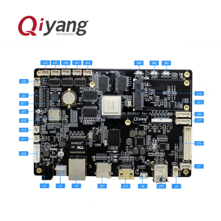 Горячая продажа RK3288 MCU arm Встроенный android материнская плата для дисплея 4K