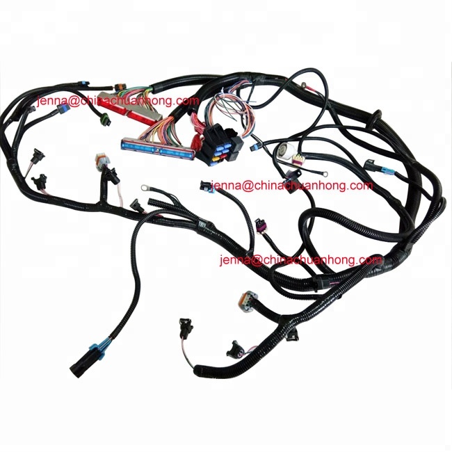 1999-2003 VORTEC DBC LS1 Standalone 4.8 5.3 6.0 Engine Wire harness  EV1 EV6 Multec Injector 4L60E Or 4L80E Transmissions V8 GMC