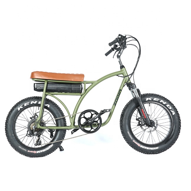 48v 1000w электрический велосипед круизер 20 дюймов Байк, способный преодолевать Броды для электрического велосипеда