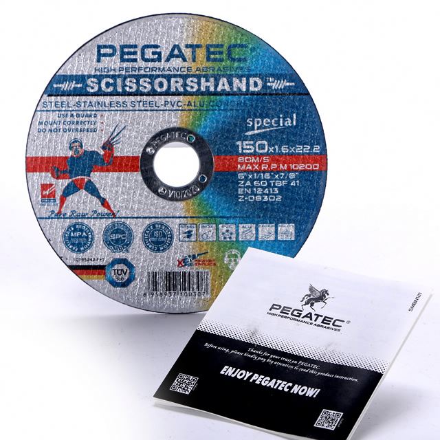 150x1,6x22 Scissorshand сверхтонкие роторные режущие диски из нержавеющей стали