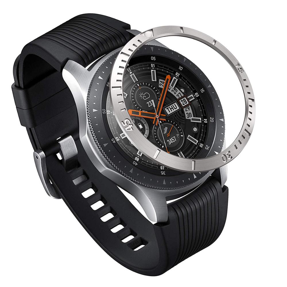 46mm stainless steel smart watch bezel metal watch bezel ring for Galaxy watch