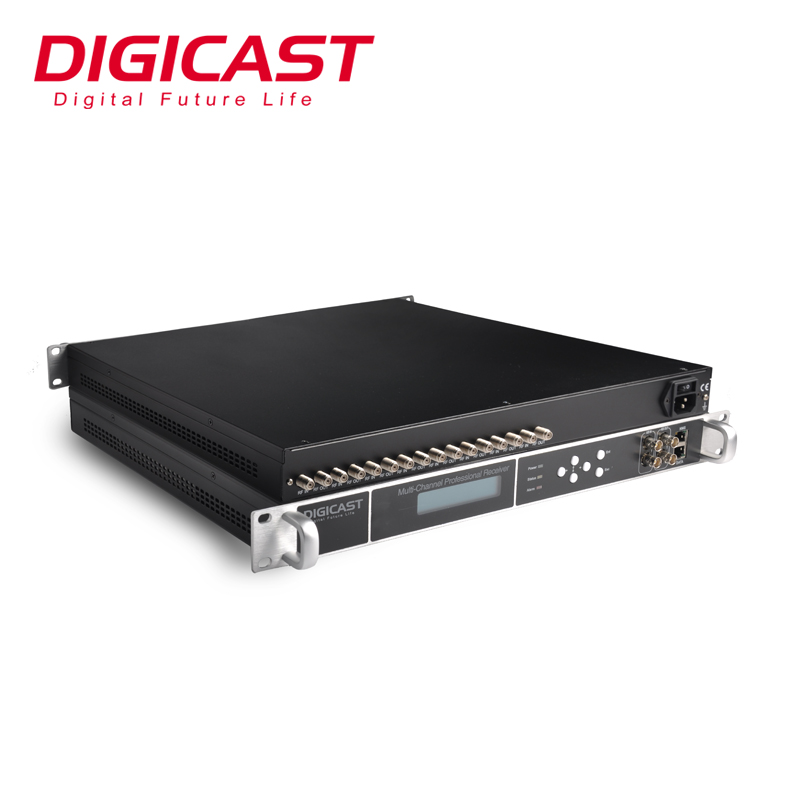 DVB IP Шлюз кабель ТВ Цифровой головной убор DVB S2 HD IRD спутниковый ресивер