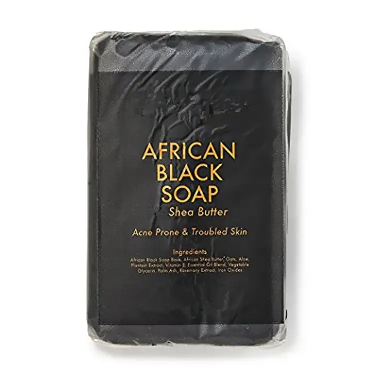 Private Label Shea Butter African Black Soap