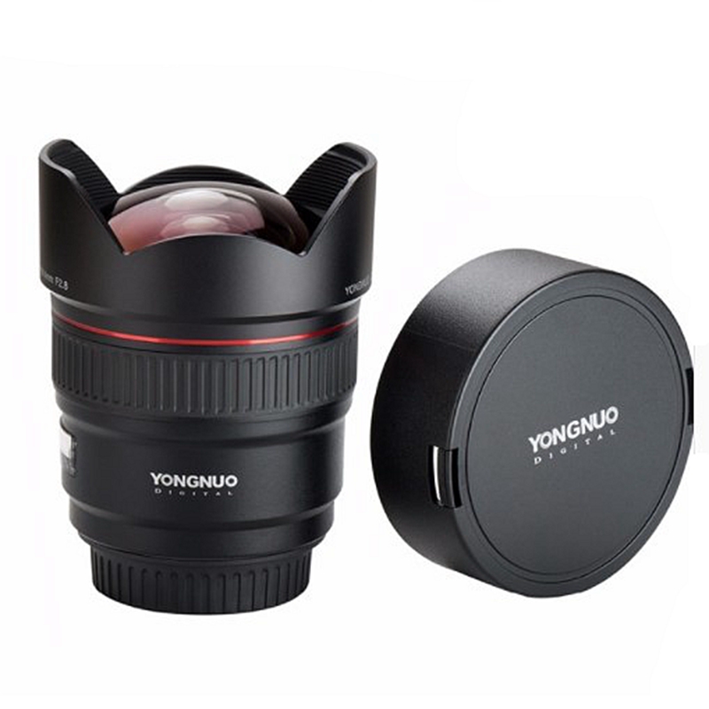 YONGNUO 14 мм F2.8 ультра-широкий угол Автофокус металлическое Крепление основной объектив камеры для Canon