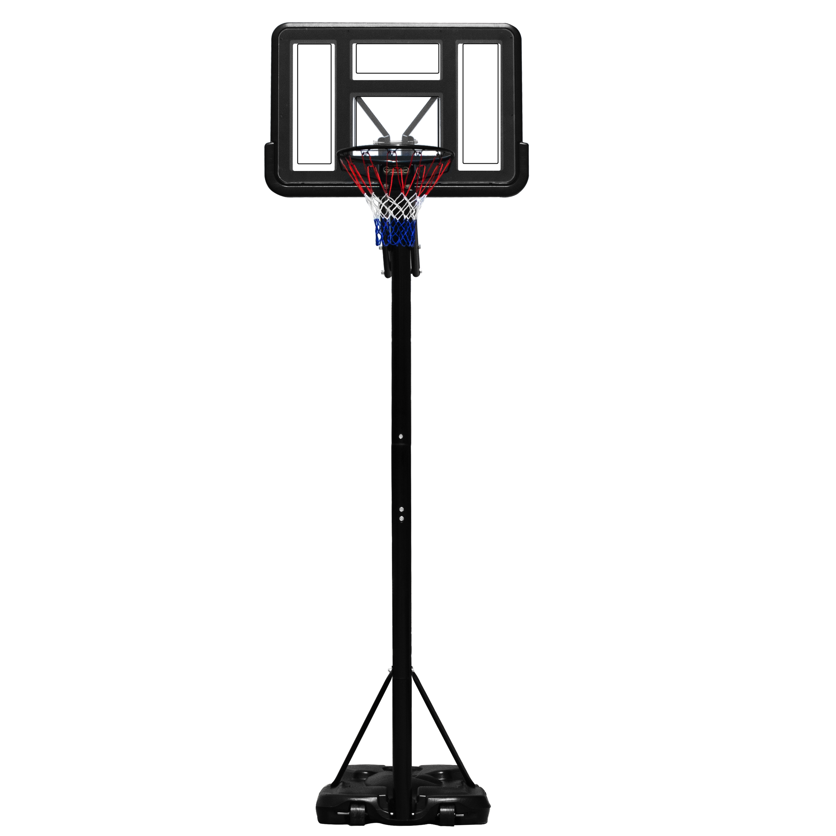 Портативная баскетбольная система M.Dunk, кольцо-обруч, большая база, Противоударная задняя панель, полноразмерная регулируемая высота