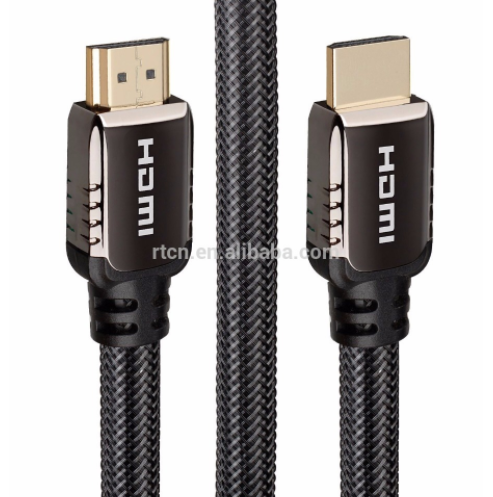 50 метров rohs hdmi 20 м кабель HDMI шнуры кабель 4K 3D цинковый сплав металлический корпус кабель hdmi24k позолоченный TV 10 м 15 м