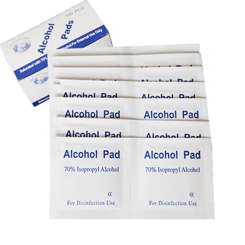 Медицинский нетканый материал 70% изопропиловый спирт prep pad