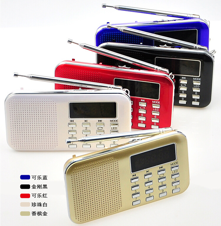 Высокое качество цифровые usb мини fm радио с mp3 плеер подарок промотирования L-218