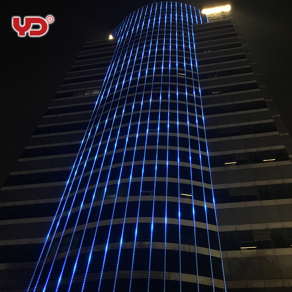 Dmx512 rgb светодиодные трубки для фасадного освещения