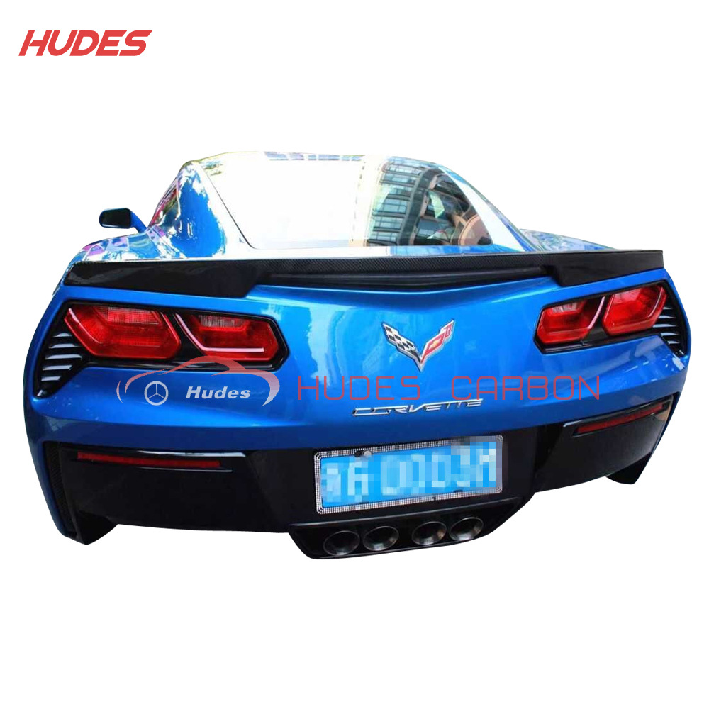 Задний спойлер Corvette C7 из углеродного волокна