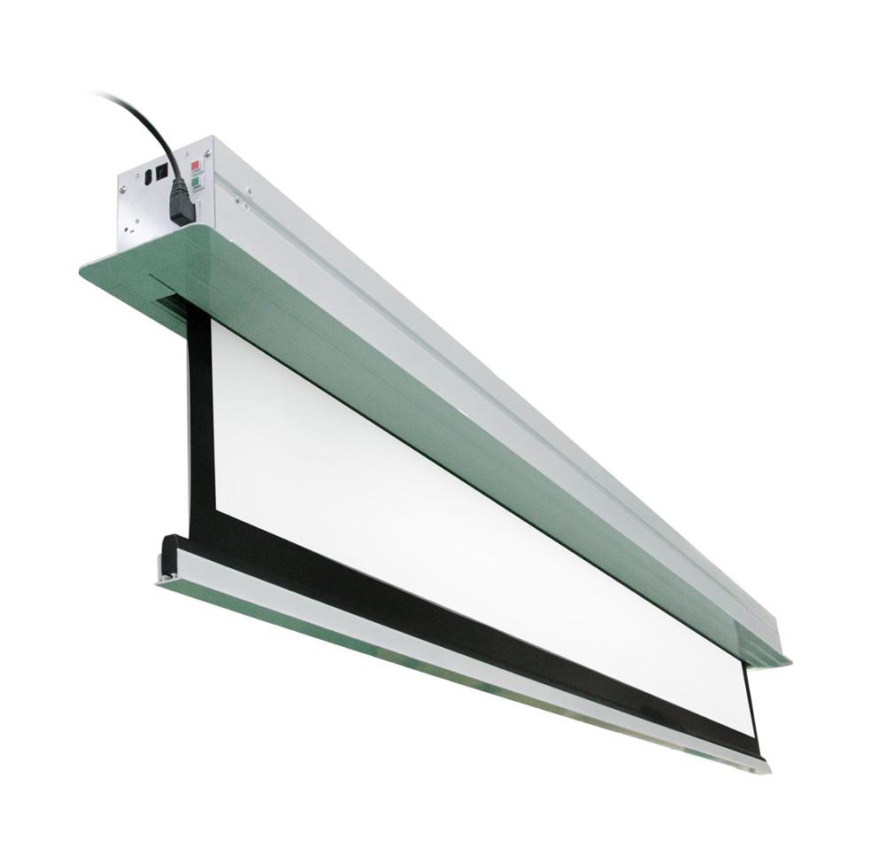 110 "16:9 XY экран в потолок HCL1 серии 4 К 3D Акустическая Электрическая Моторизованный проекционный экран