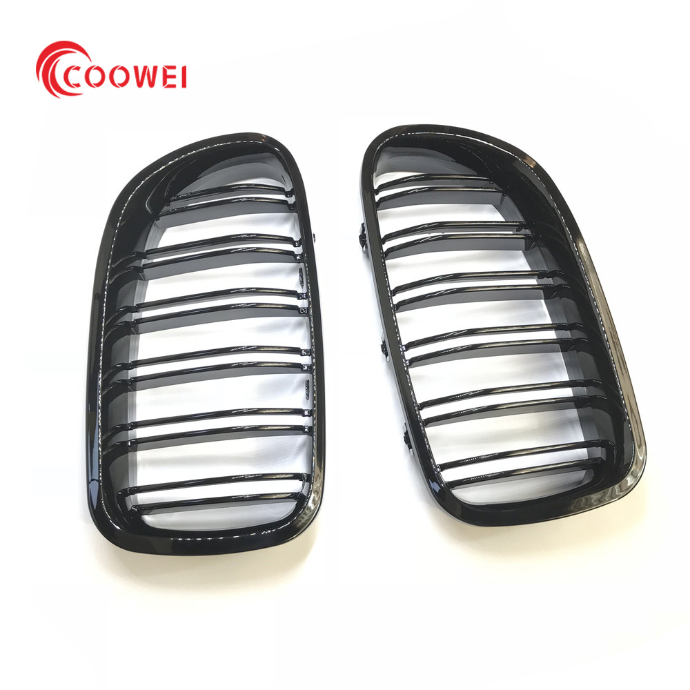 Передняя решетка радиатора BMW F10 5 Series 520i 523i 525i 530i 535i 2010 + глянцевая черная двойная решетка M5 стиль оптовая продажа