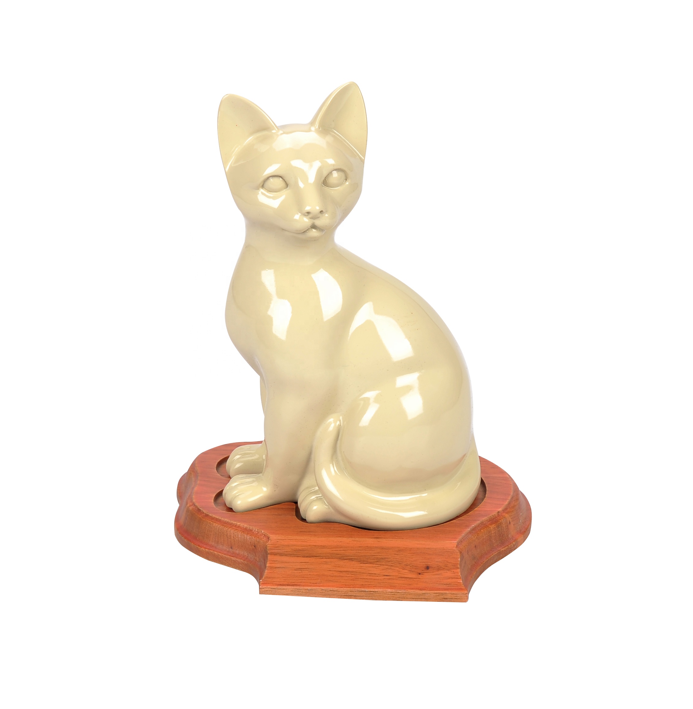 МКИ B025 кошка фигурка Смола урна лежа сидя кошка золы урны для кошки