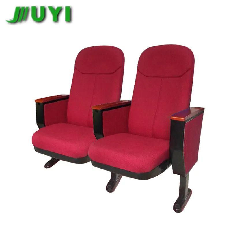 JY-615s factory price chair auditorium chairs hall with writing pad