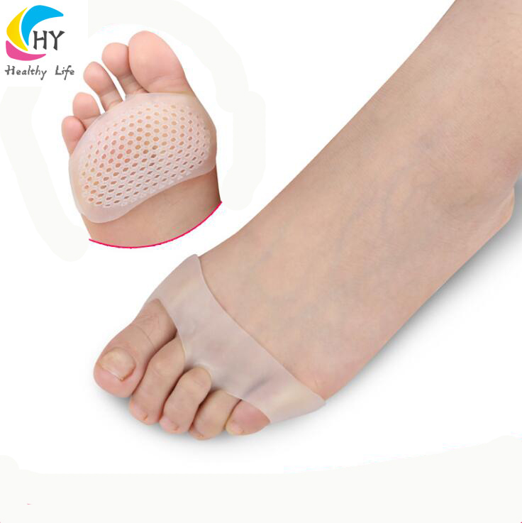 Hot Selling Foot Care Soft Silicone Gel Ball of Foot Pain Relief Metatarsal Cushion Pad Provide Forefoot Protection