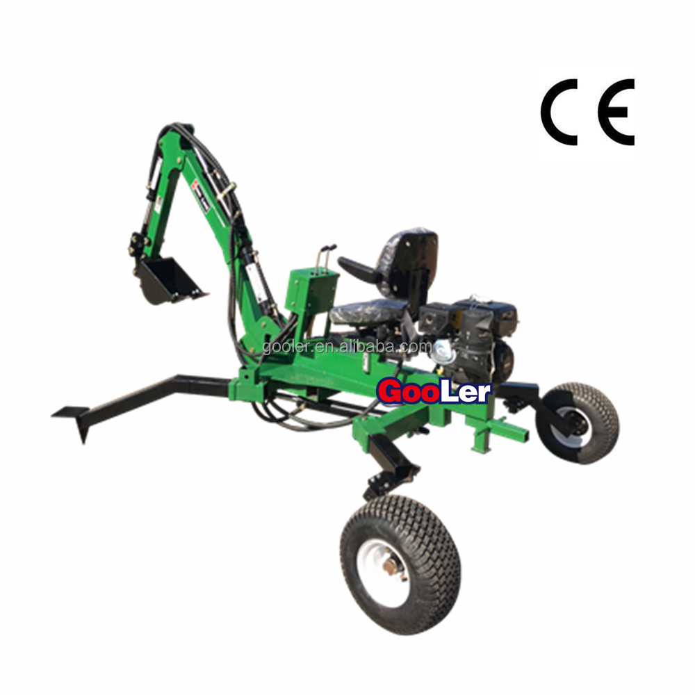 CE утверждения Завод экспорт непосредственно 9HP-15HP двигатель ATV прицеп экскаватор-экскаватор для продажи