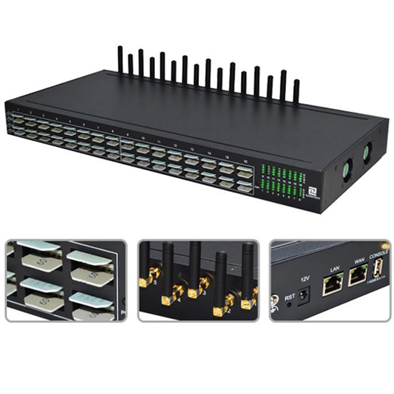 ACOM516-64 goip 8/16/32 портов gsm/cdma/wcdma voip шлюз цена с поддержкой sim-банка